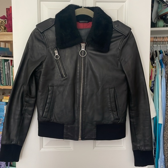 All Saints Jackets & Blazers - ALL SAINTS Carpen Bomber Jacket Size US 2